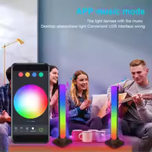 Smart Gaming Light RGB LED Symphony Control USB Ambient With App Control Coloful Strip Desktop Lamp Dimming Gamer Decor Zigbee