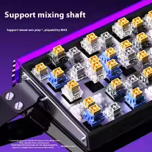 New AULA HERO 68HE Pro Ultra Gaming Magnetic Keyboard Wired RGB Hot Swap Esports Mechanical Keyboard Custom Computer Accessories