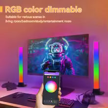 Smart Gaming Light RGB LED Symphony Control USB Ambient With App Control Coloful Strip Desktop Lamp Dimming Gamer Decor Zigbee